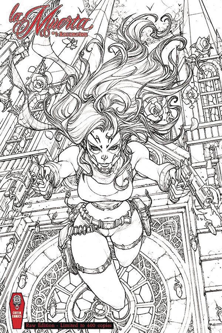 La Muerta Ascension One Shot Cover C Variant Paolo Pantalena Raw Cover