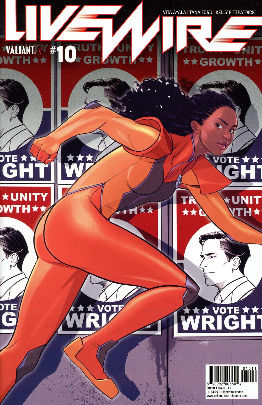 Livewire #10 Cover A Regular Stacey Lee Cover