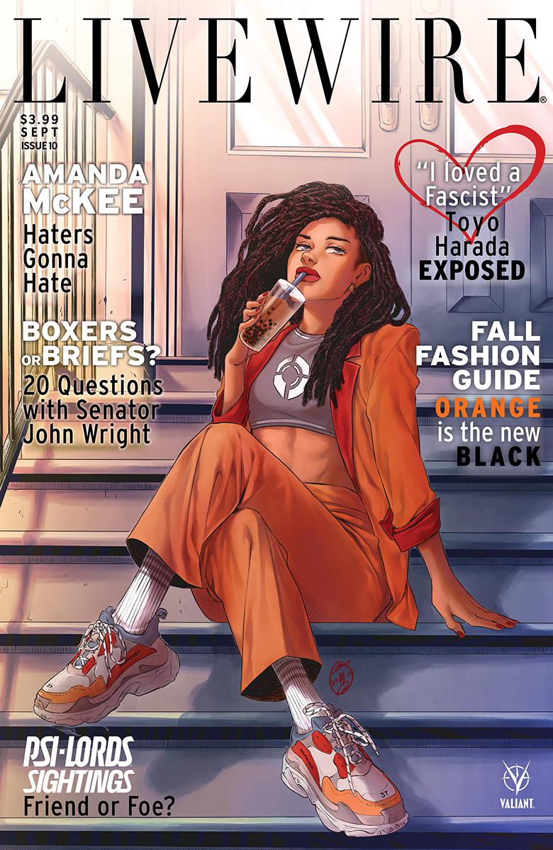 Livewire #10 Cover C Variant Irene Koh Cover