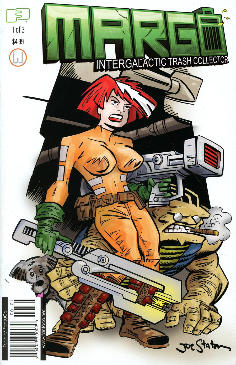 Margo Intergalactic Trash Collector #1 Cover B Variant Joe Staton Limited Edition Cover