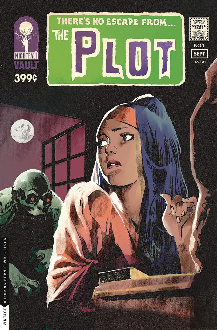 Plot #1 Cover B Variant Nathan Gooden & Tim Daniel Vault Vintage Cover