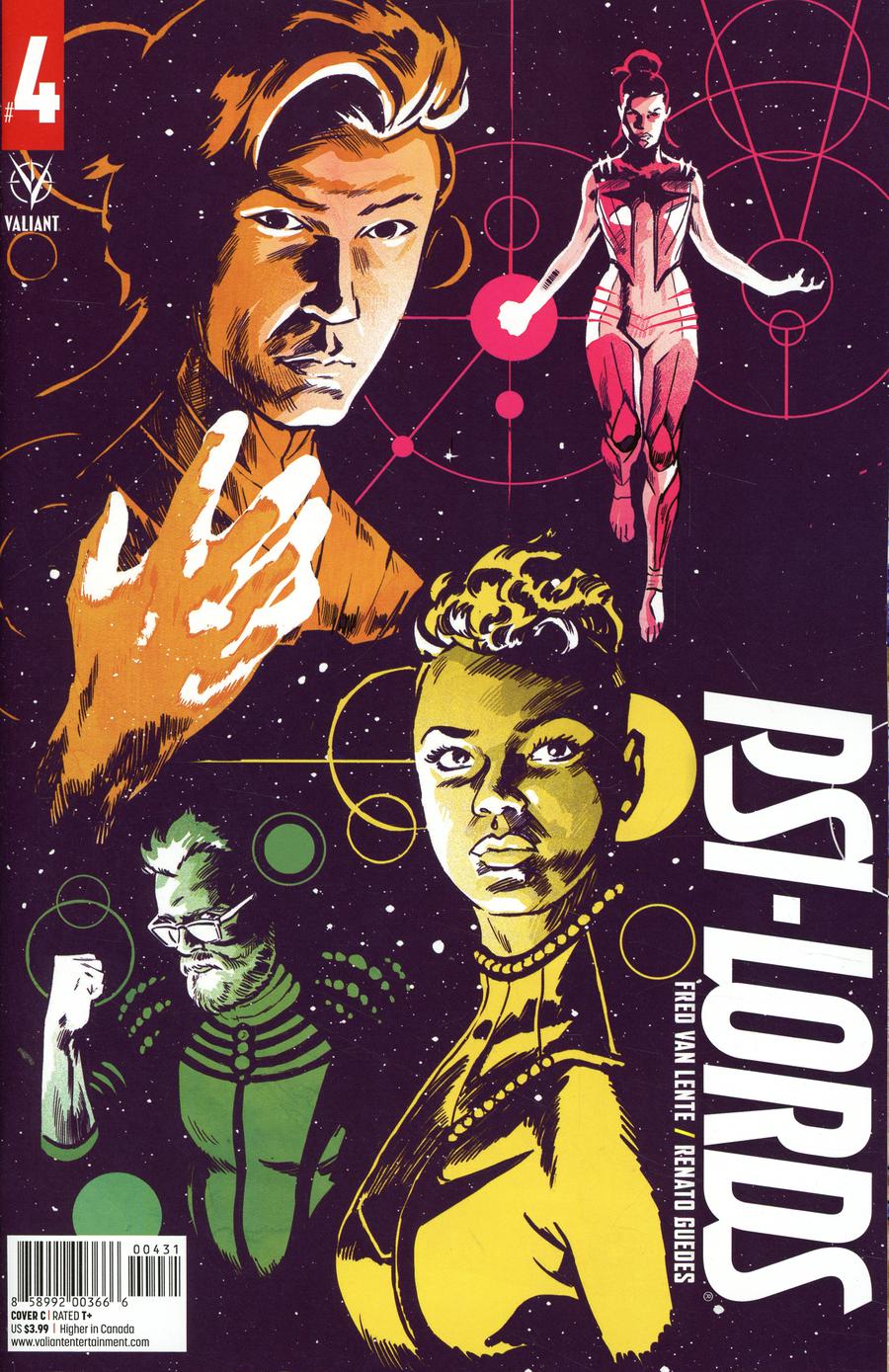 Psi-Lords Vol 2 #4 Cover C Variant Michael Walsh Cover