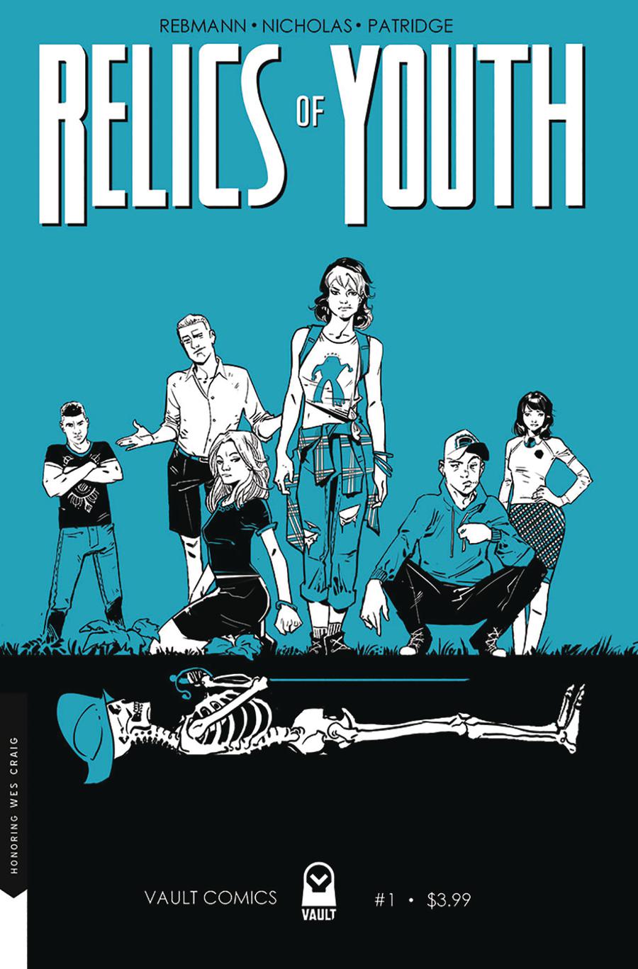 Relics Of Youth #1 Cover B Variant Nathan Gooden & Tim Daniel Vault Vintage Cover