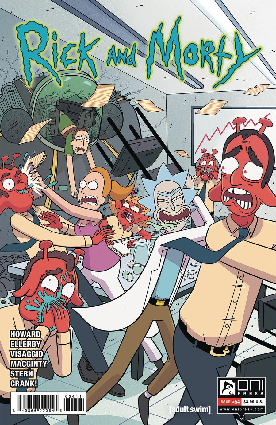 Rick And Morty #54 Cover A Regular Marc Ellerby Cover