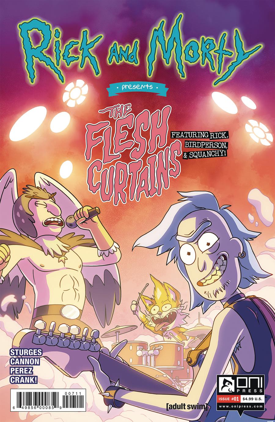 Rick And Morty Presents Flesh Curtains #1 Cover A Regular CJ Cannon Cover