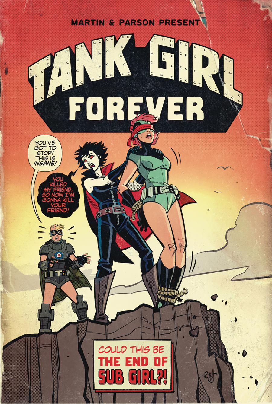 Tank Girl Vol 3 #7 Cover A Regular Brett Parson Cover