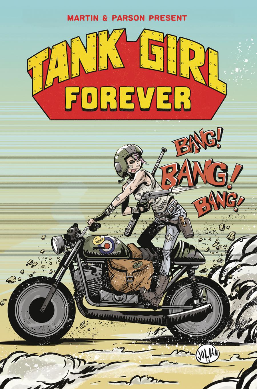Tank Girl Vol 3 #7 Cover B Variant Julian Bishop Cover