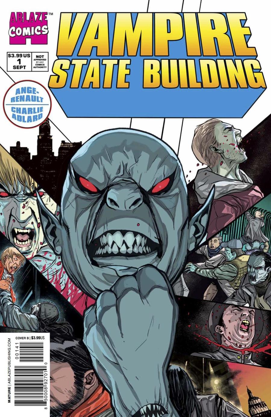 Vampire State Building #1 Cover D Variant Guilherme Balbi Infinity Gauntlet Homage Cover