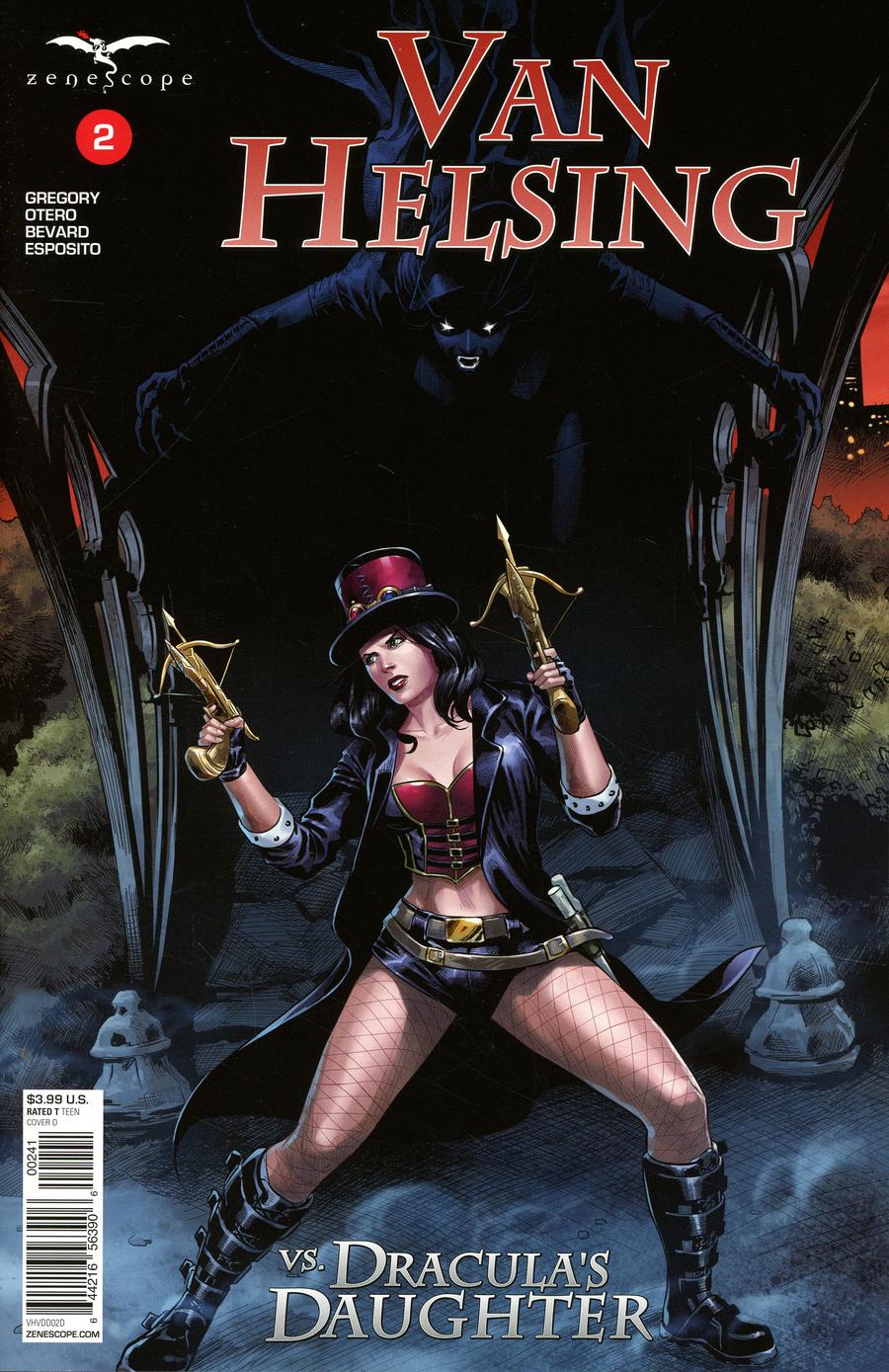 Grimm Fairy Tales Presents Van Helsing vs Draculas Daughter #2 Cover D Martin Coccolo