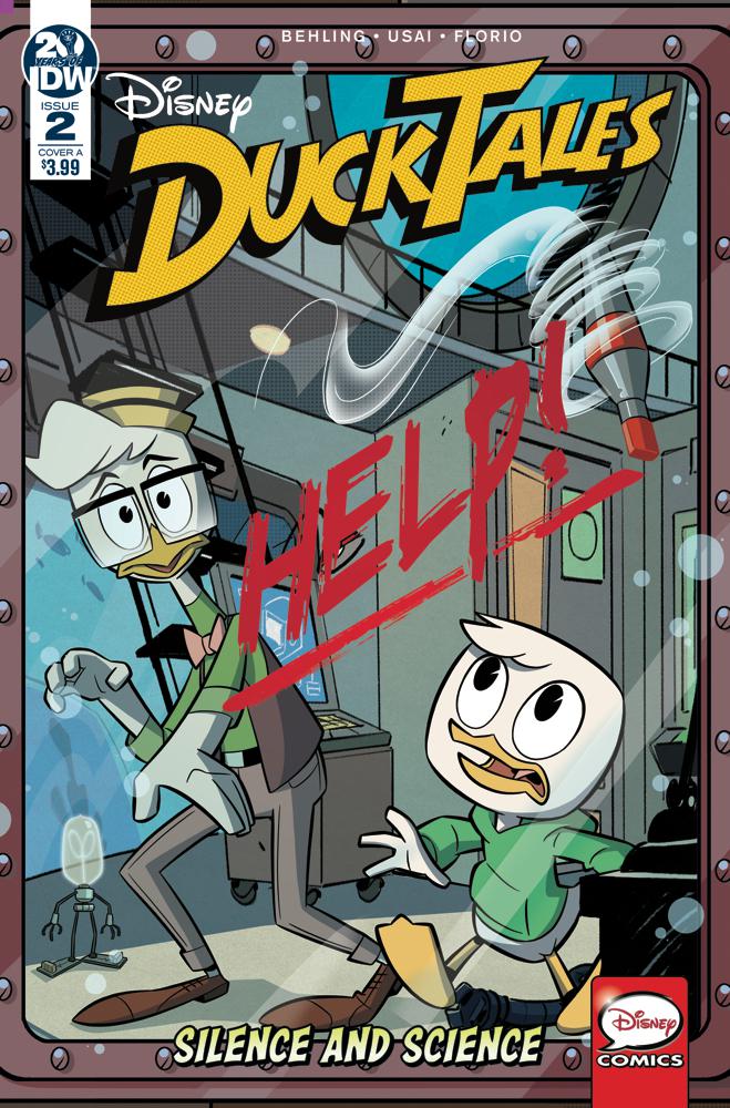Ducktales Silence And Science #2 Cover A Regular Marco Ghiglione Cover