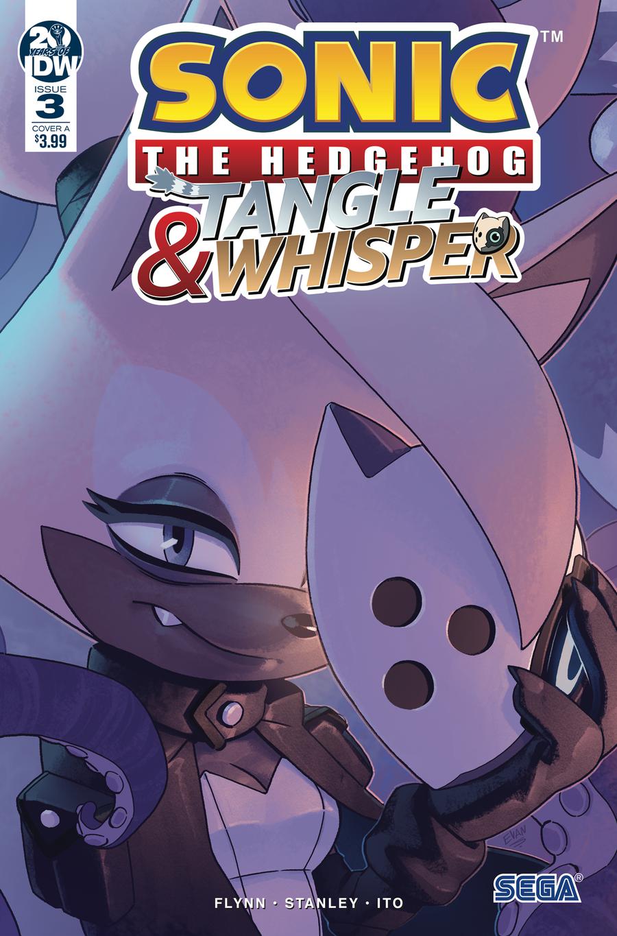 Sonic The Hedgehog Tangle & Whisper #3 Cover A Regular Evan Stanley Cover