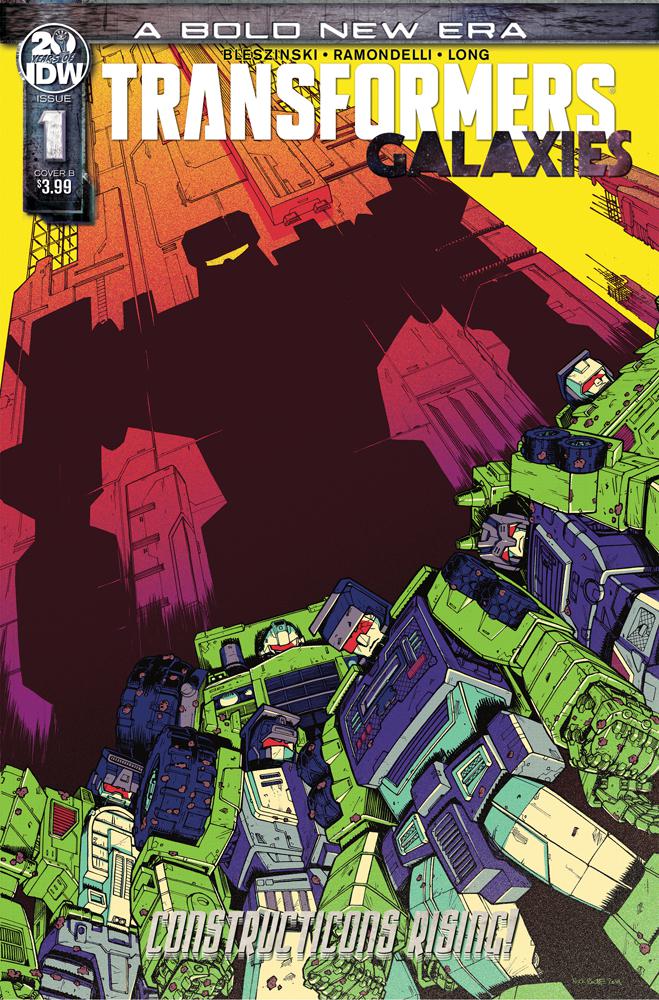 Transformers Galaxies #1 Cover B Variant Nick Roche Cover