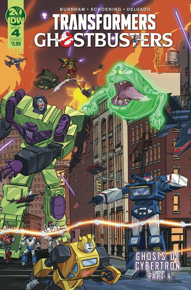 Transformers Ghostbusters #4 Cover A Regular Dan Schoening Cover