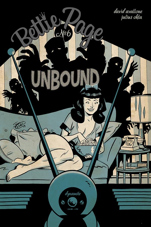 Bettie Page Unbound #6 Cover B Variant Scott Chantler Cover