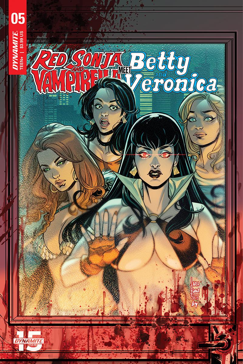 Red Sonja And Vampirella Meet Betty And Veronica #5 Cover C Variant Laura Braga Cover