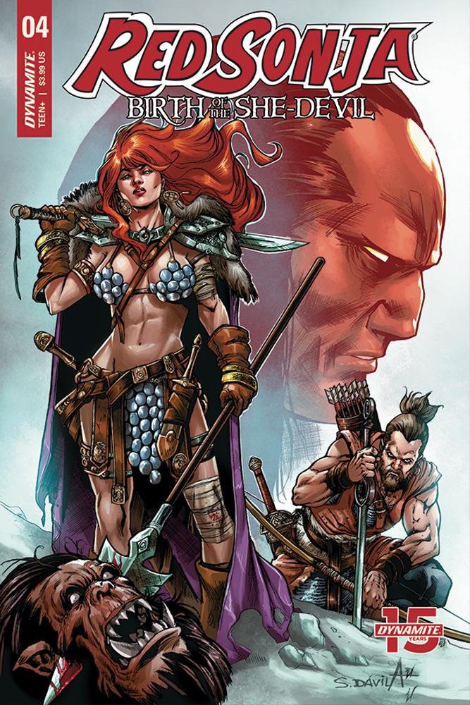 Red Sonja Birth Of The She-Devil #4 Cover B Variant Sergio Davila Cover