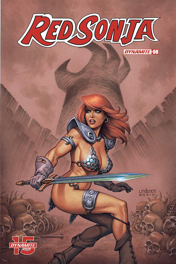 Red Sonja Vol 8 #8 Cover B Variant Joseph Michael Linsner Cover