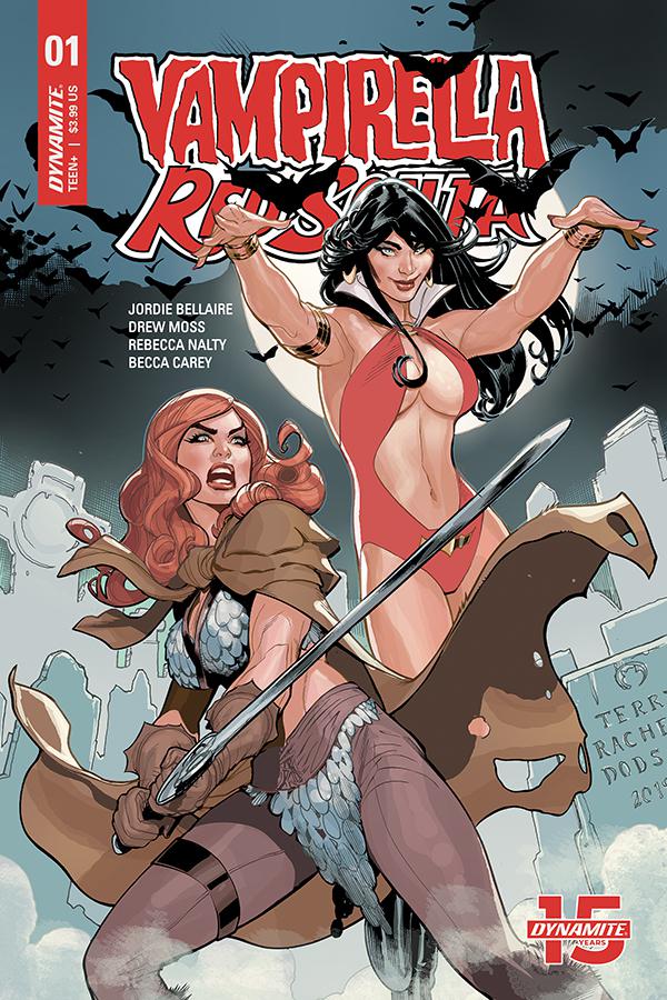 Vampirella Red Sonja #1 Cover A Regular Terry Dodson & Rachel Dodson Cover