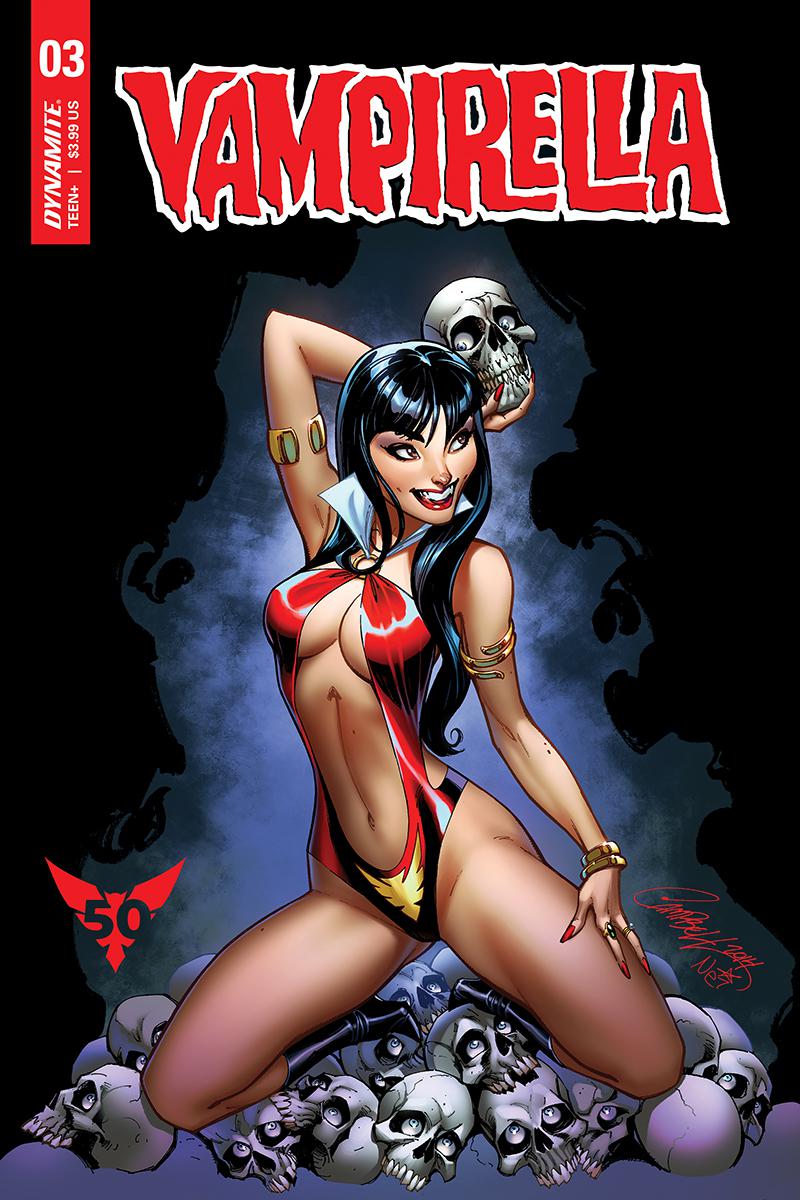 Vampirella Vol 8 #3 Cover A Regular J Scott Campbell Cover