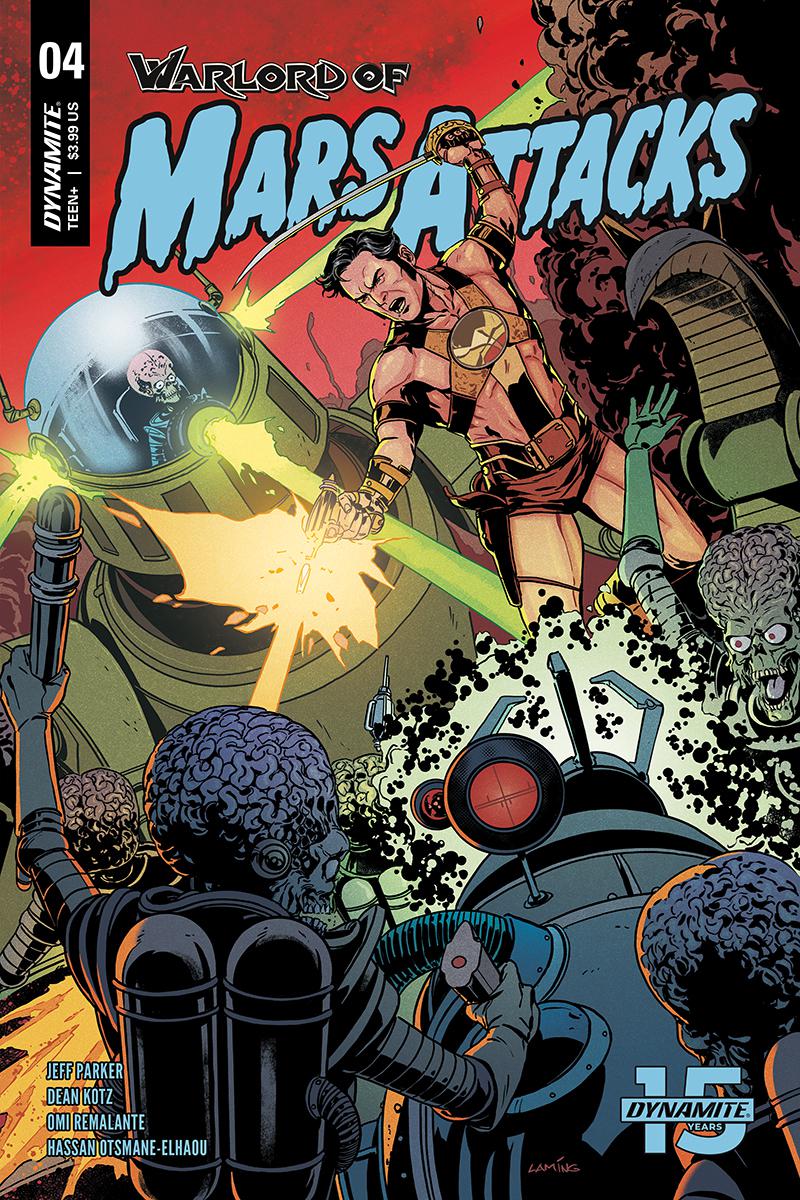 Warlord Of Mars Attacks #4 Cover B Variant Marc Laming Cover