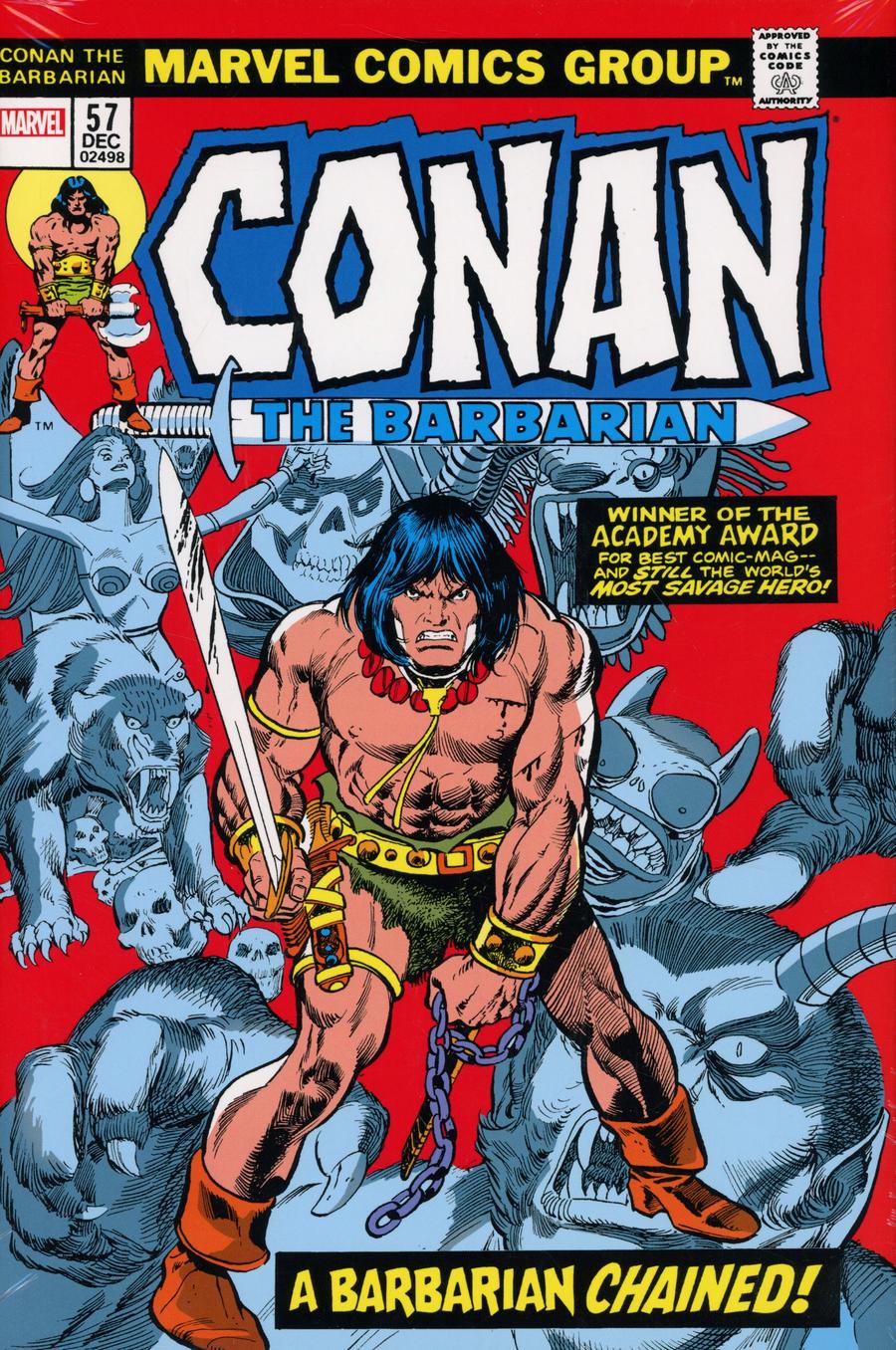 Conan The Barbarian Original Marvel Years Omnibus Vol 3 HC Direct Market Gil Kane Variant Cover