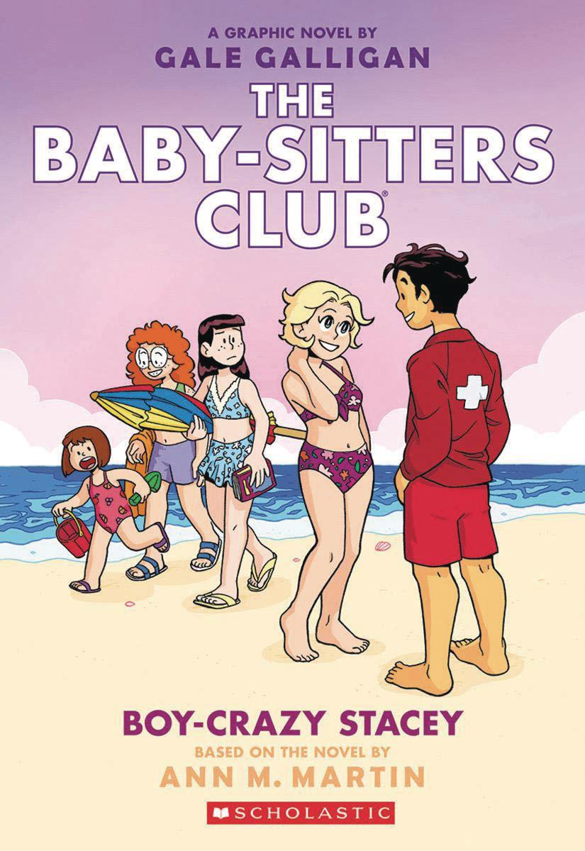 Baby-Sitters Club Color Edition Vol 7 Boy-Crazy Stacey HC
