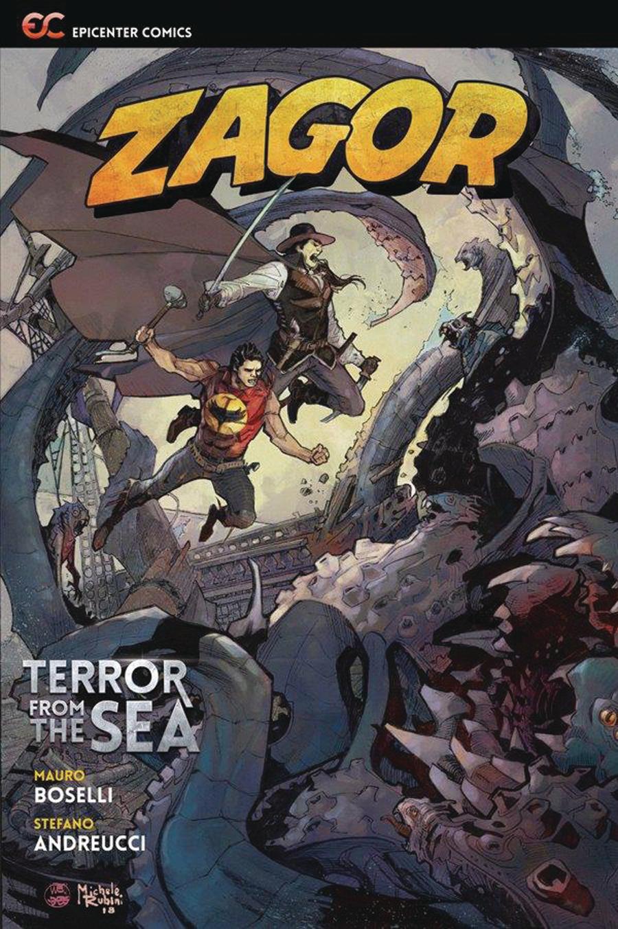 Zagor Terror From The Sea GN 2nd Edition