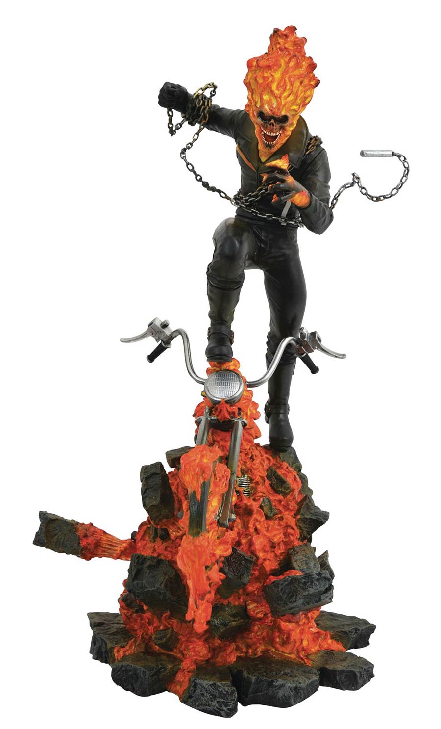 Marvel Comic Milestones Ghost Rider Resin Statue