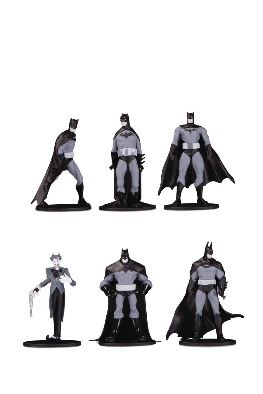 Batman Black & White Mini PVC Figure Blind Bag Wave 3 Display
