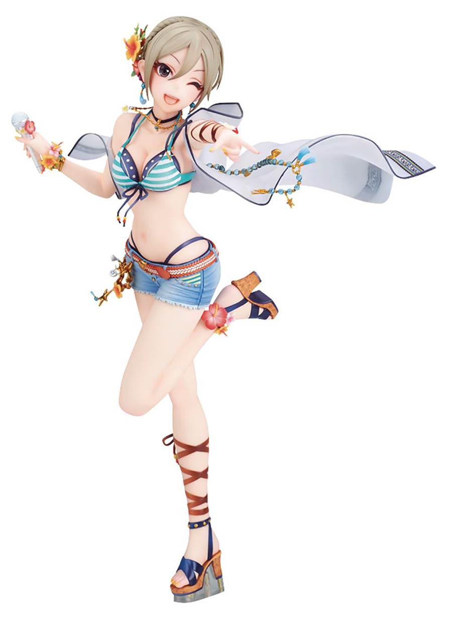 Idolmaster Cinderella Girls Syuko Shiomi Blue Horizon 1/7 Scale PVC Figure