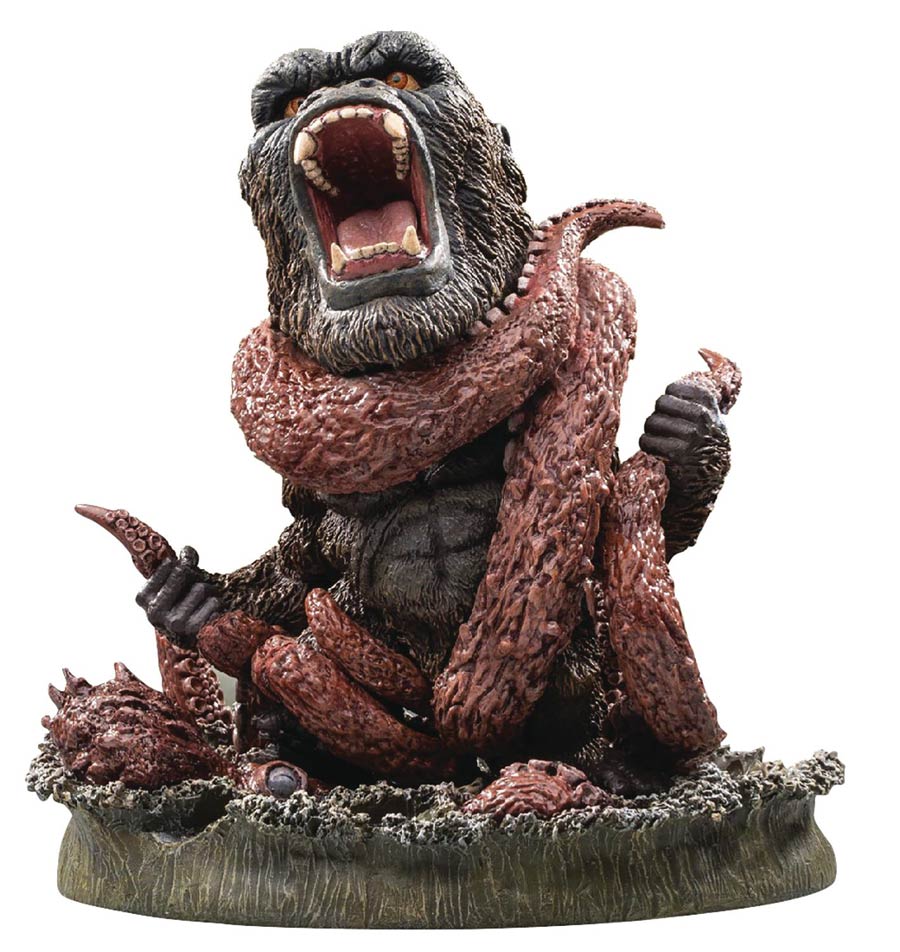 Kong Skull Island Kong vs Octopus Deform Real Vinyl Statue