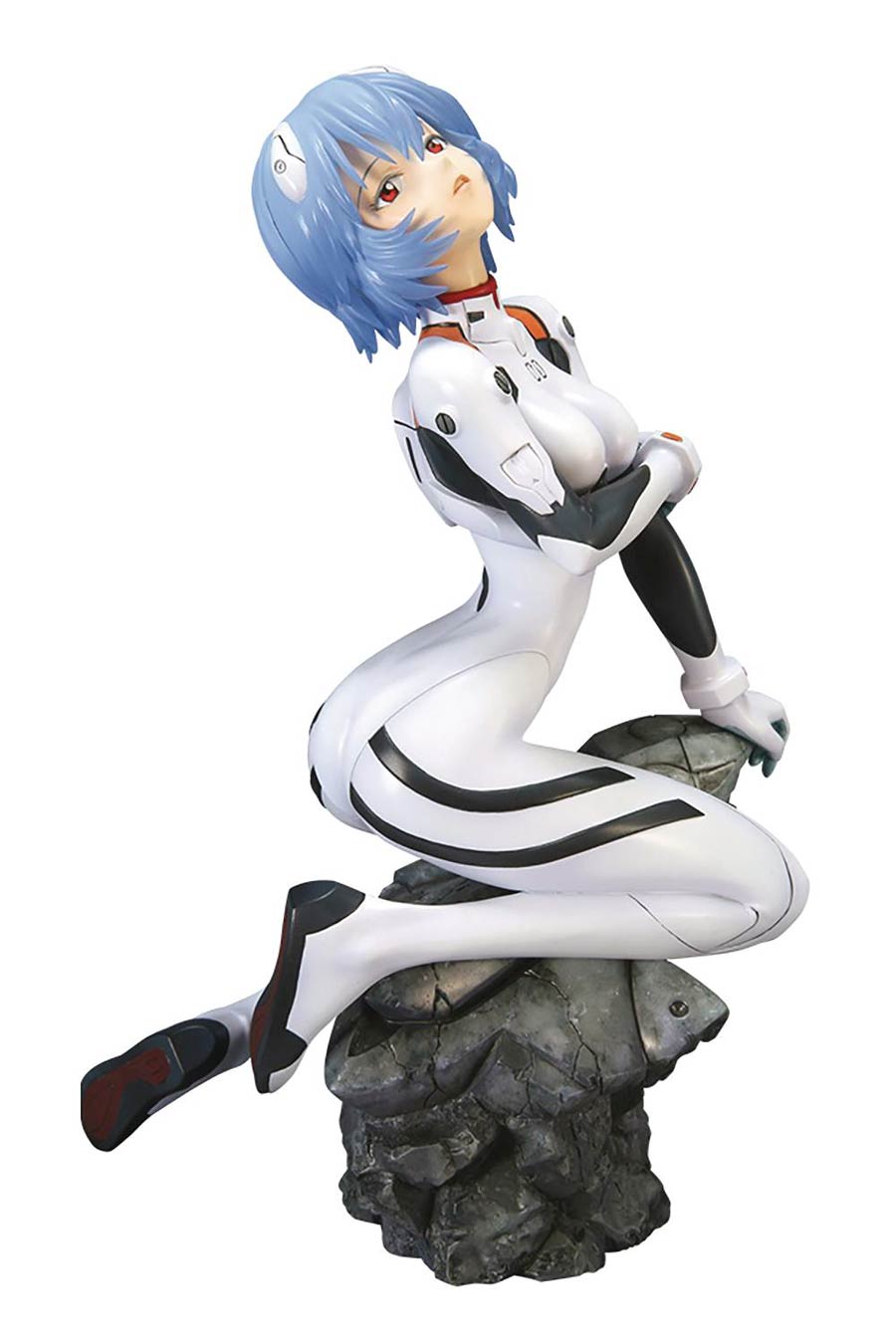 Evangelion 1.0 You Are (Not) Alone Rei In Plugsuit PVC Statue