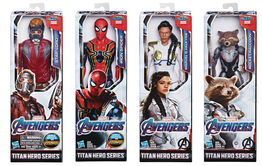 Avengers Endgame Titan Heroes 12-Inch Action Figure Assortment Case 201901-B