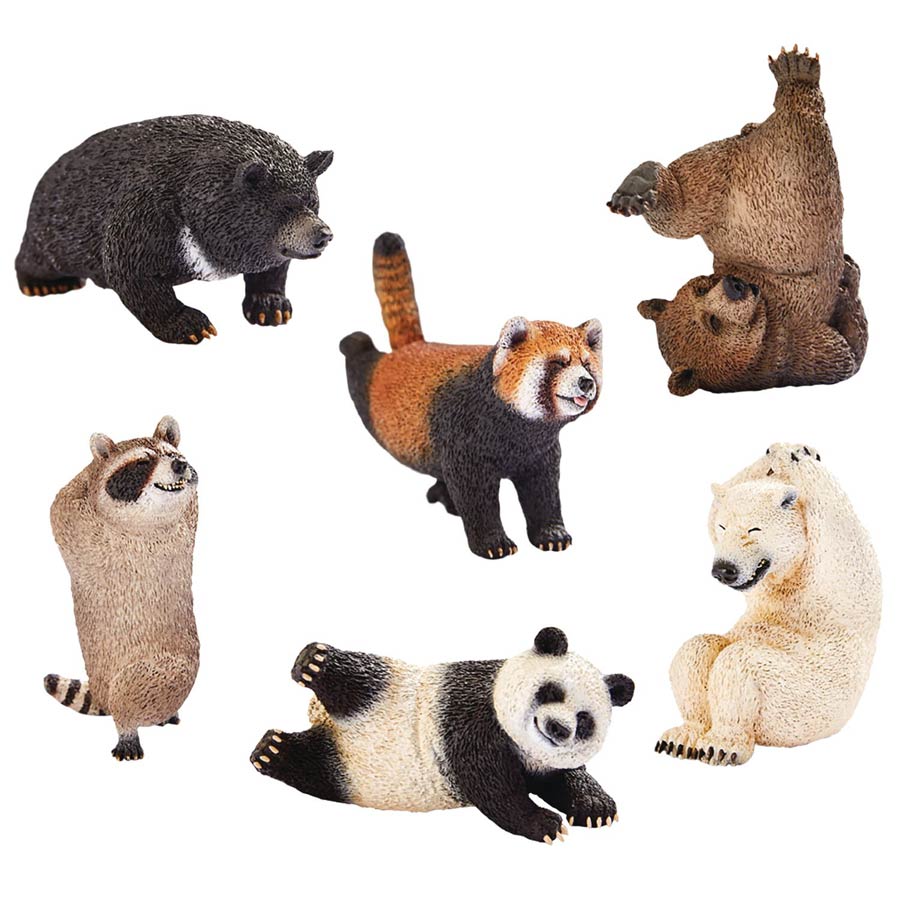 Animal Life Shaking Trading Figure Blind Mystery Box 8-Piece Display