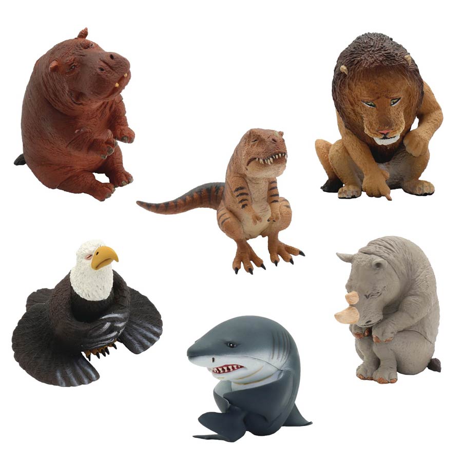 Animal Life Tears Trading Figure Blind Mystery Box 8-Piece Display