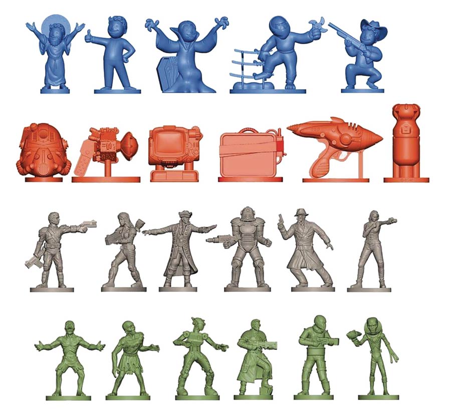 Fallout Nanoforce Army Builder Figure Bagged Set #2