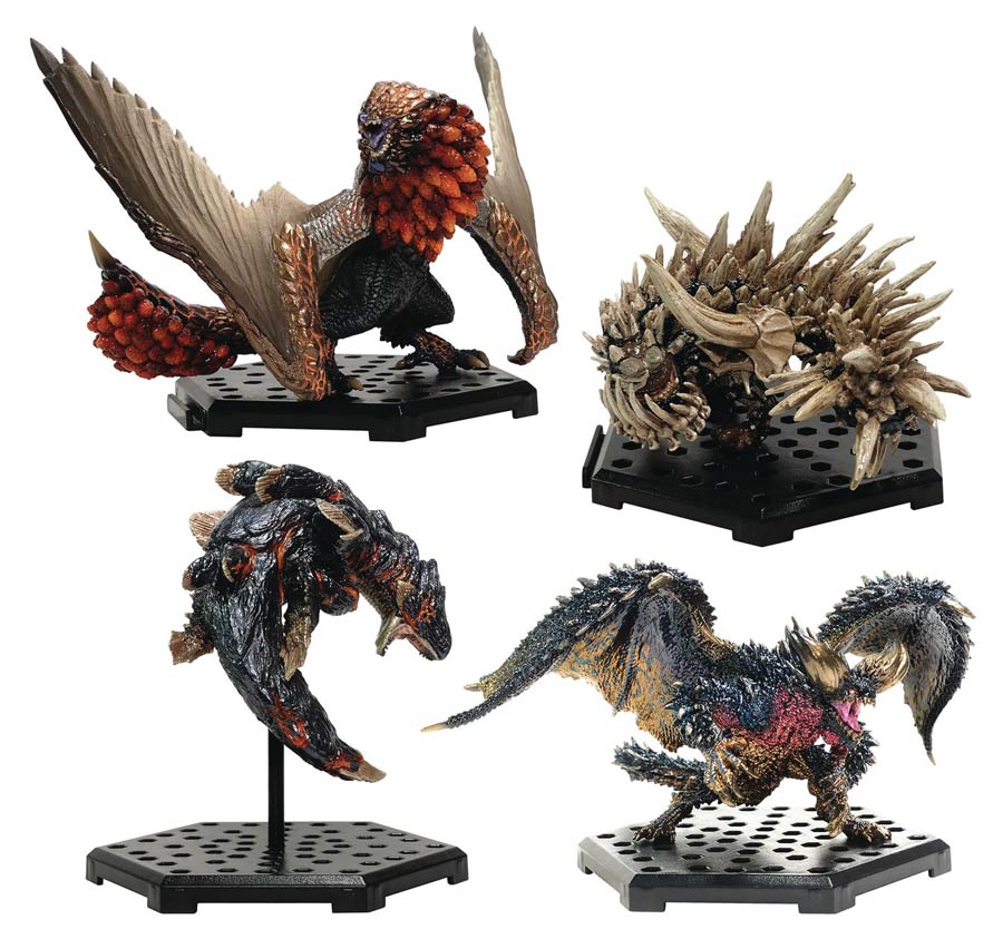 Monster Hunter CFB Standard Model Kit Version 14 Blind Mystery Box 6-Piece Display