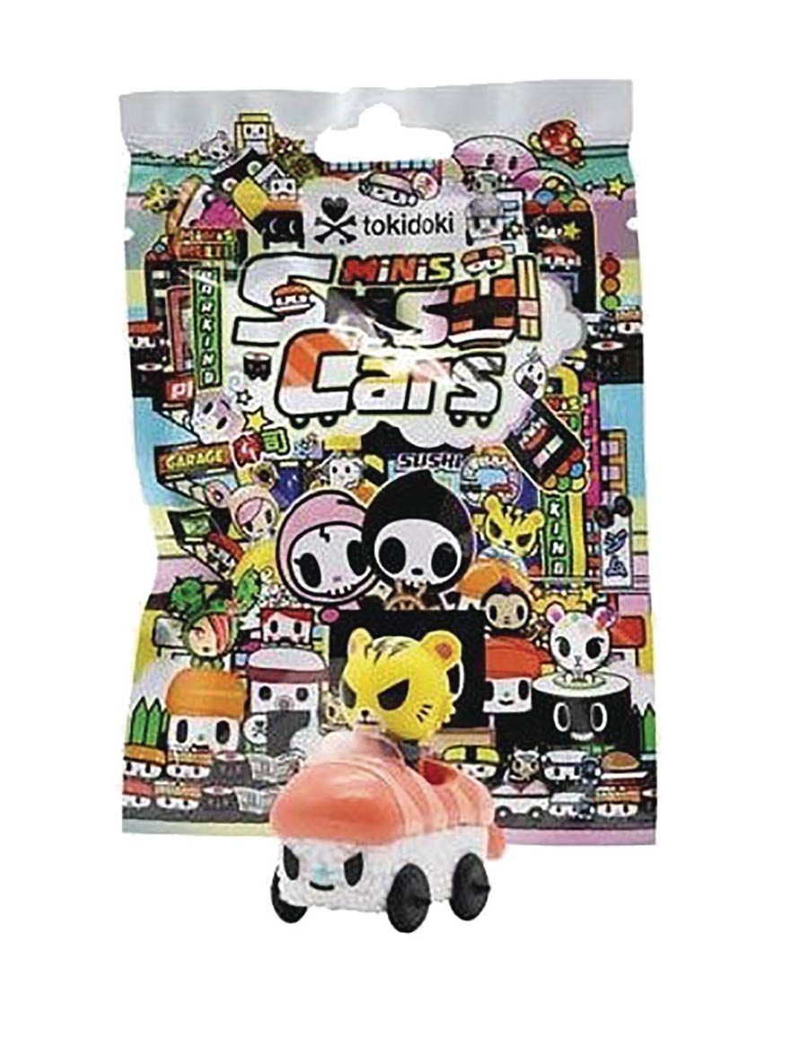 tokidoki Sushi Car Mini Blind Mystery Box 16-Piece Display