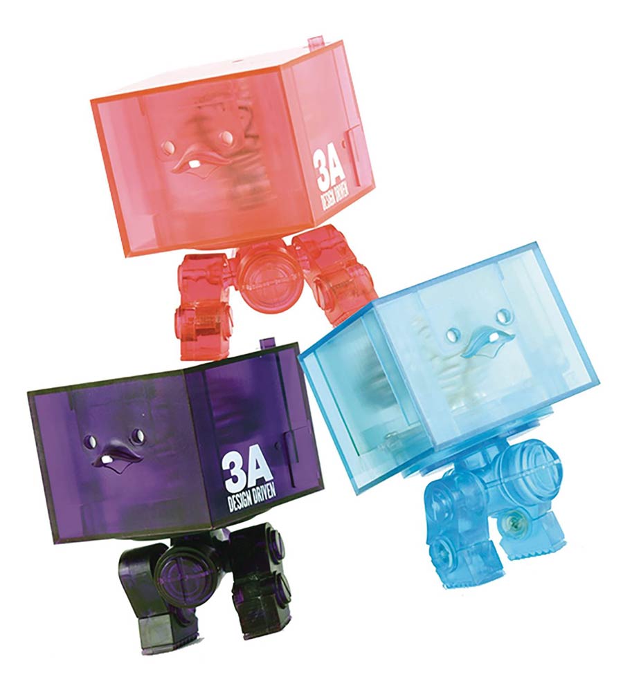 3Ago Clear R1 Square Figure Set