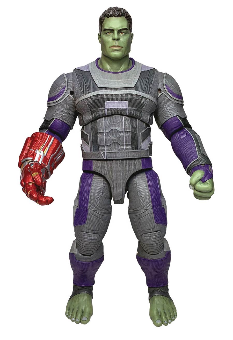 Marvel Select Avengers Endgame Hero Suit Hulk Action Figure