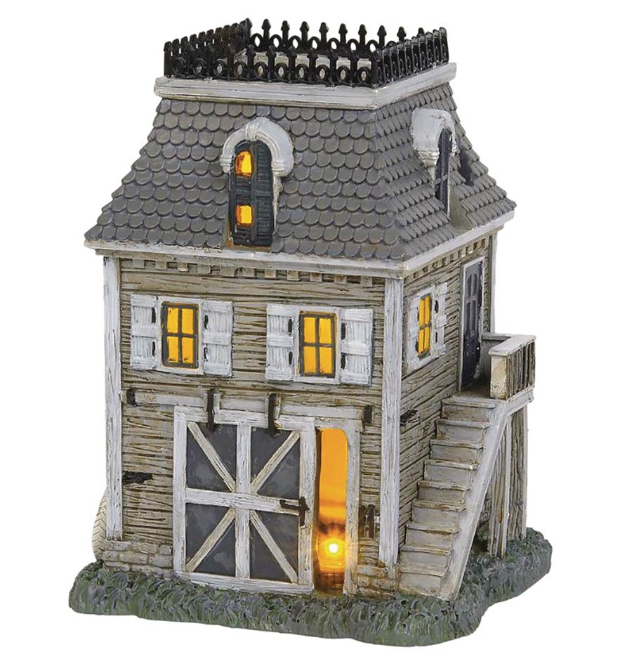 Addams Family Village Carriage House Figurine