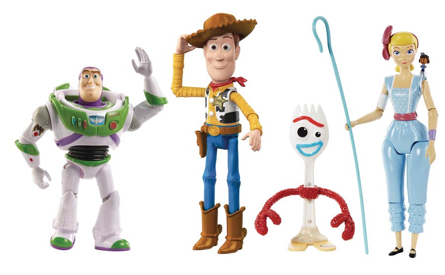 Toy Story 4 Adventure Pack 4-Piece 7-Inch Action Figure Set