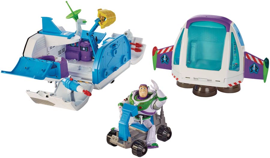 Toy Story 4 Buzz Lightyear Star Command Playset Case