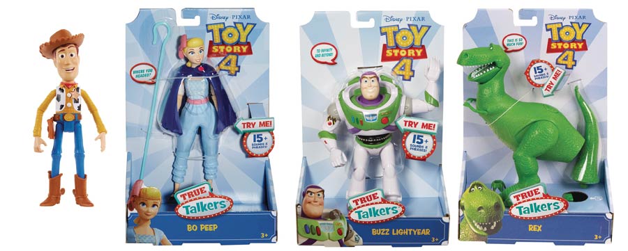 Toy Story 4 True Talkers Action Figure Wave 1 Assortment Case