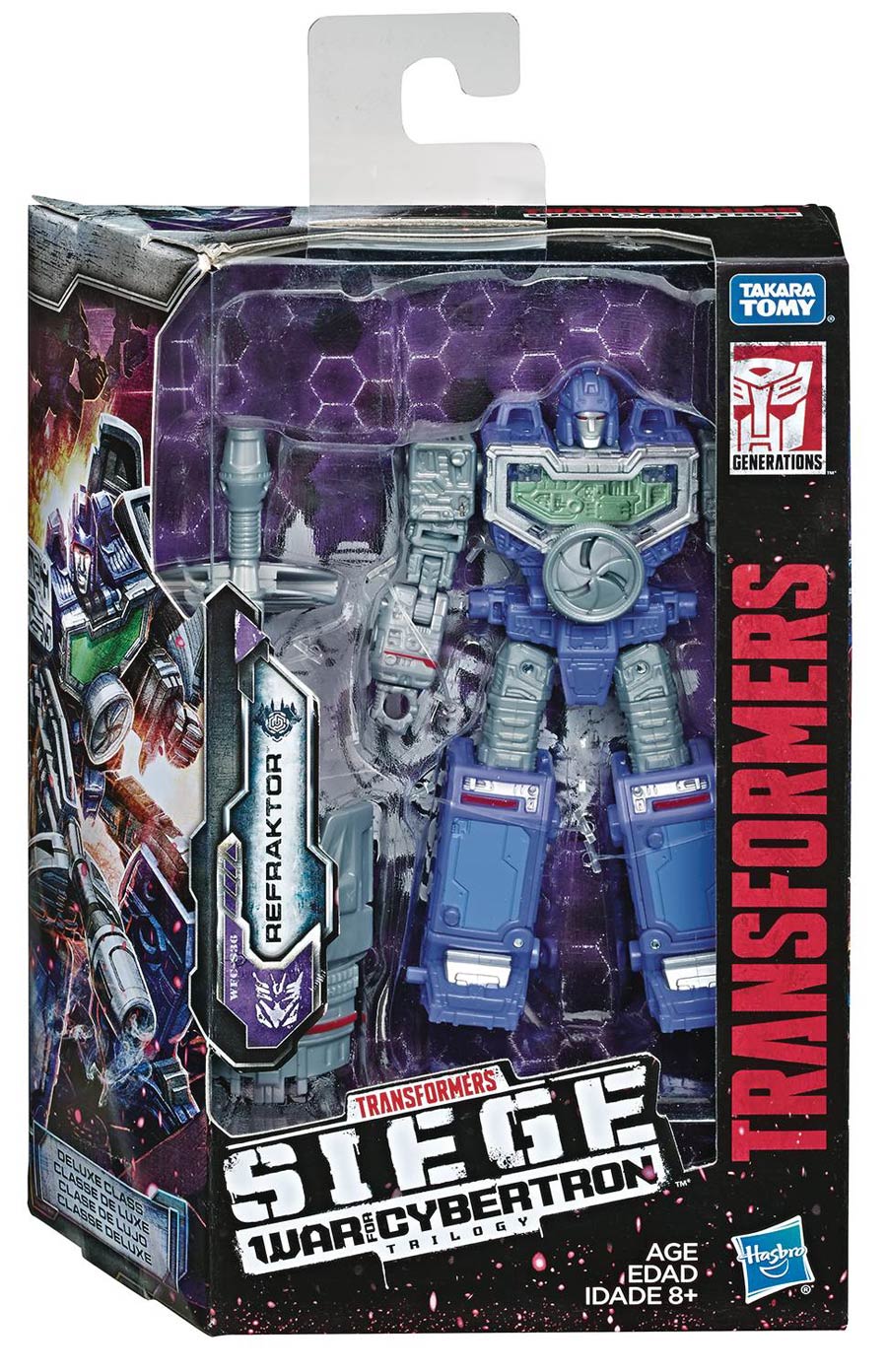 Transformers Generations War For Cybertron Refraktor Deluxe Action Figure Case