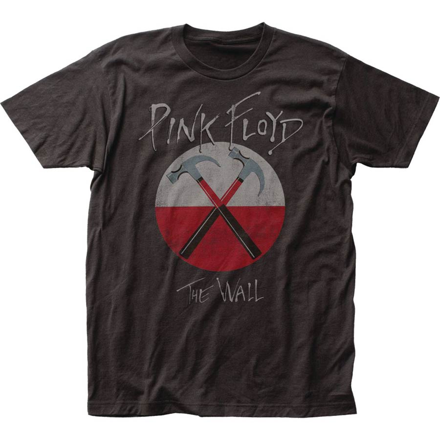 Pink Floyd Distressed Hammers Charcoal T-Shirt Large