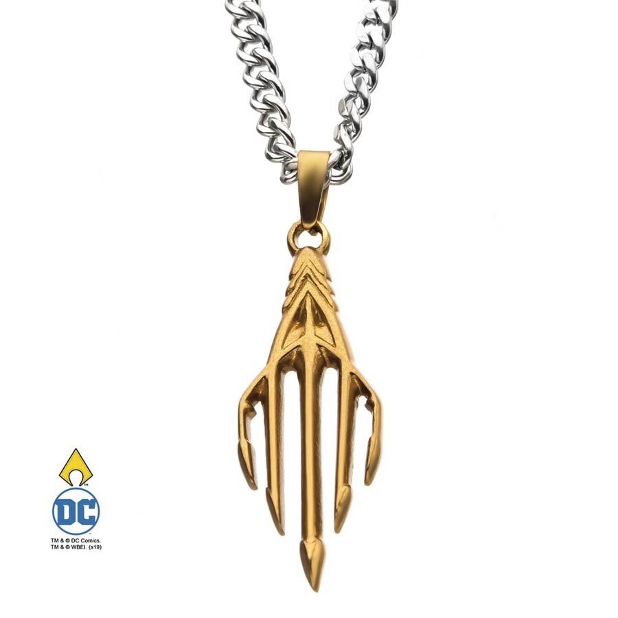 Aquaman Trident Necklace