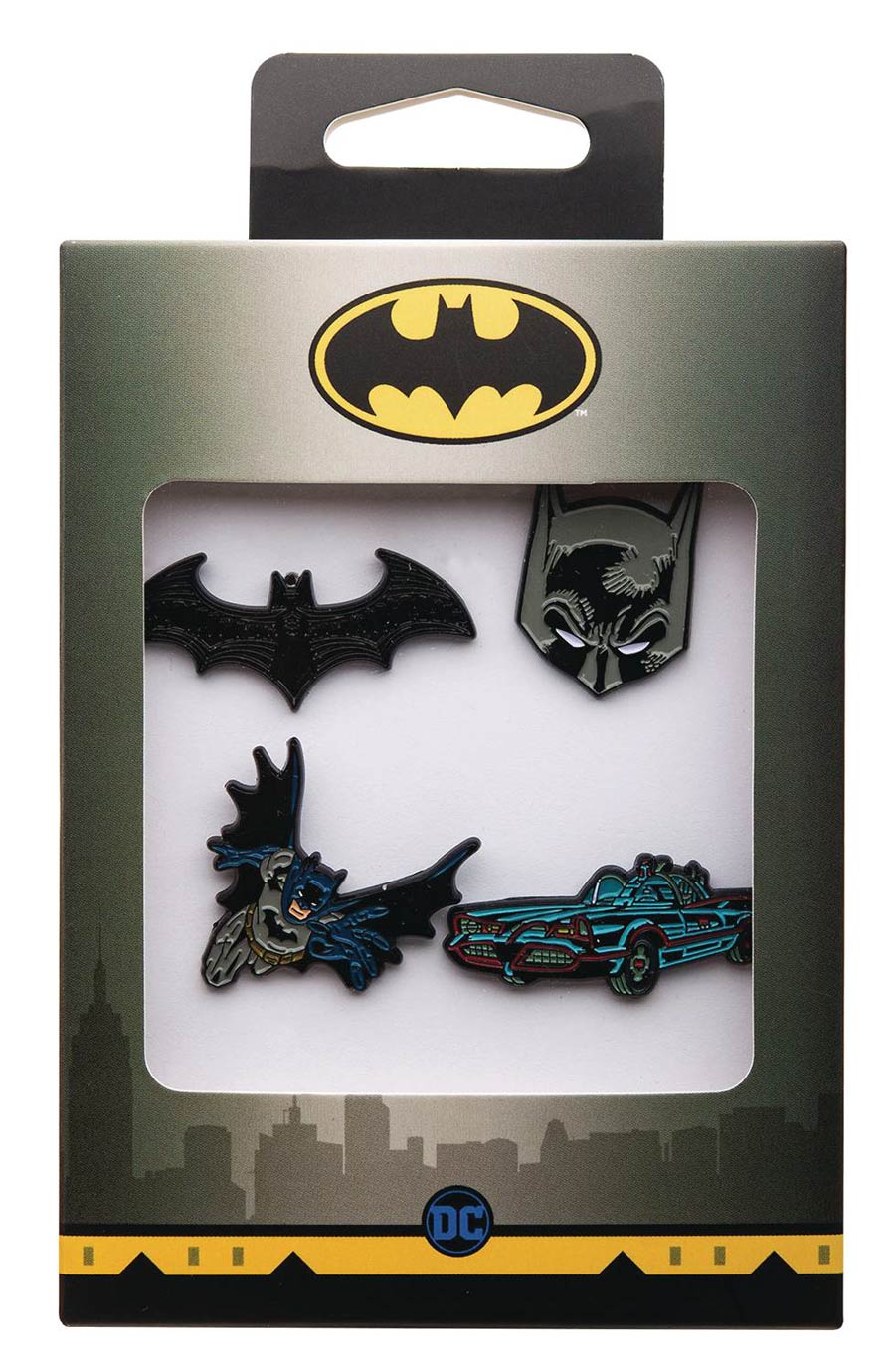 DC Heroes 4-Piece Boxed Pin Set - Batman