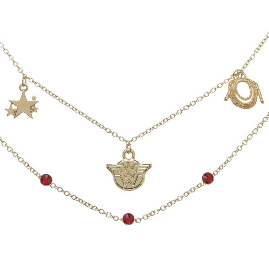 Wonder Woman Anklet 2-Piece Set