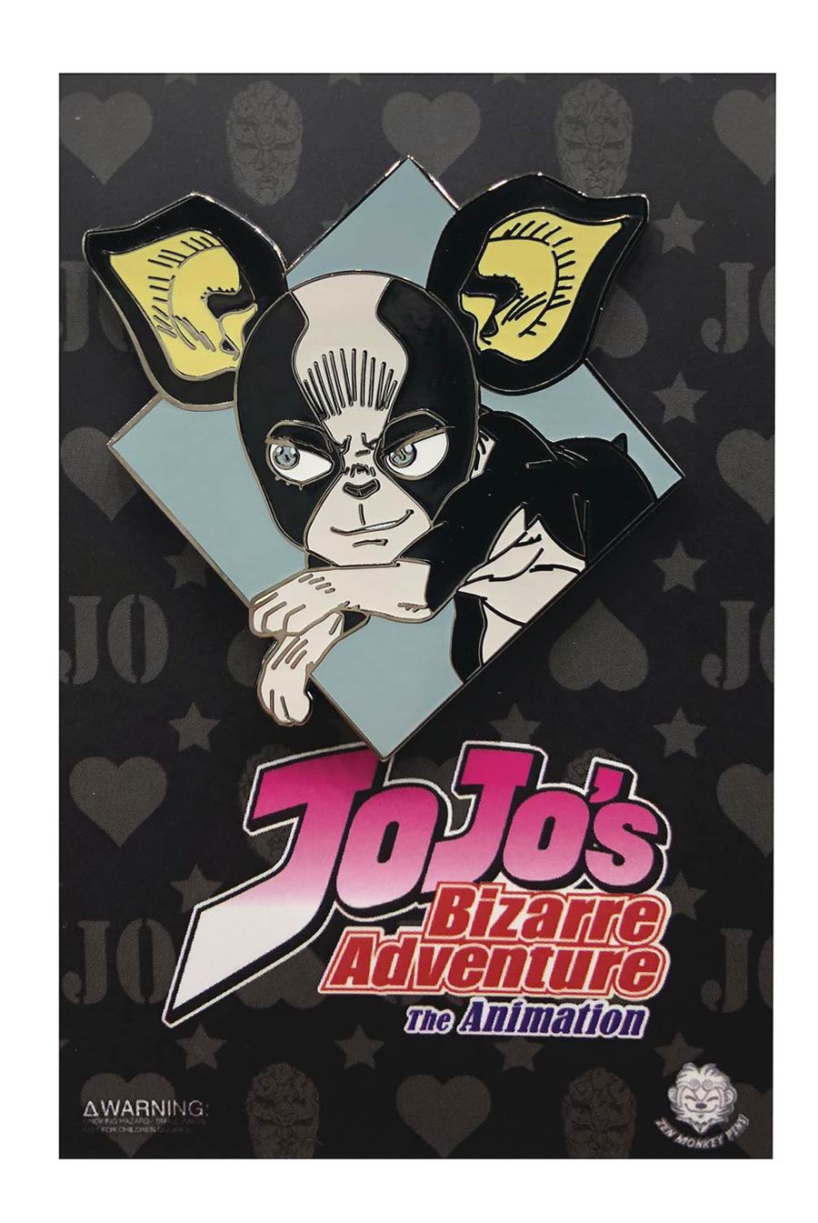 JoJos Bizarre Adventure Diamond Is Unbreakable Pin - Iggy